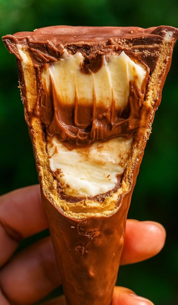 Cone trufado recheado